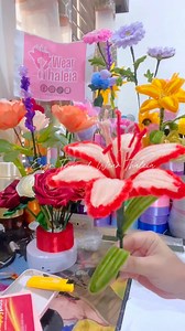 Lily Tutorial using Fuzzy Wire/ Chenille Twist Wire/Pipe Cleaner(version 2) #fyp #foryou #fypage #fuzzywire #fuzzywireflowers #lily #lilytutorial #lilypipecleaner #tutorial #tutorials #diy #craft #crafts #crafter #pipecleanercrafts #fuzzywireflower #fuzzywirebouquet #fuzzywire #fuzzywirerose #chenillestems #craftersgonnacraft #craftersofinstagram #craftersoffacebook | Wear Thaleia