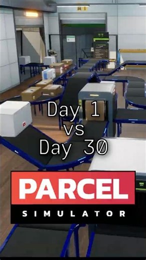 Working an unpaid double shift on Parcel Simulator in your free time #parcelsimulator