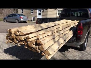 #4 Our Split-Rail Zig-zag Fence - Rail preparation