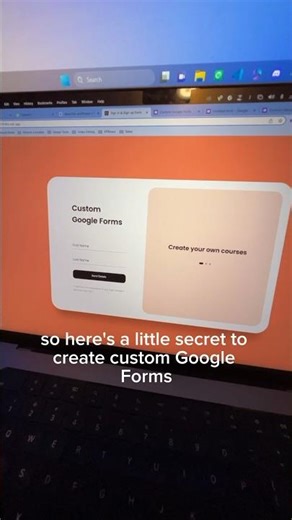 Custom google forms for SEO boost? 🫢 #webdevelopment #customgoogleforms #css