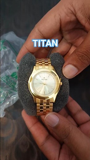 Titan Analog Gold Watch Unboxing | NR1648YM02 NP1648YM02 | #titanwatches