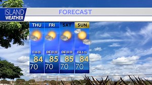 Trades are back! Take a look at the forecast filled with pleasant trade wind weather, then find out how big the surf will be on KITV 4 Island News at 10. | KITV4