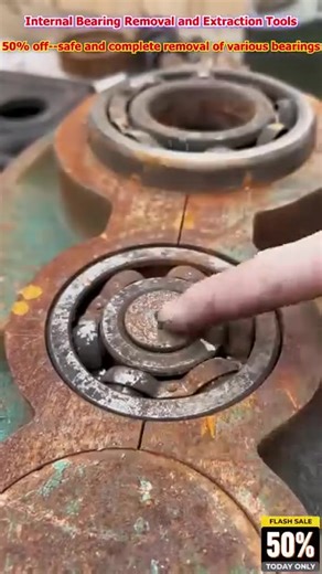 ⏱️ Used to struggle with stuck bearings? Not anymore! With our Internal Bearing Puller Tool, you can remove bearings in seconds — no damage, no frustration. Built from hardened steel for lasting strength. 💡 Save time, save effort, and get perfect results every time! 👉 Try it once — you’ll never go back! | Martin Liz Gracie