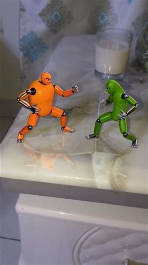 orange and pea