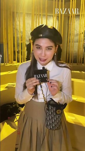 Mila Hasegawa visited Dior's 2024-25 Fall/Winter collection! She spoke passionately about her imp...