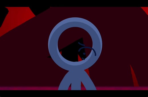 this is before lotus caught feelings for dusty #alanbecker #animationvsanimator #animatorvsminecraft #bloodytango #anothercup animator frame by frame tween ToonSquid stickfigure oc lore romance assassin victim blue pink teto animation vocoloid viral art kikoshorts lotus dusty Smokey popular