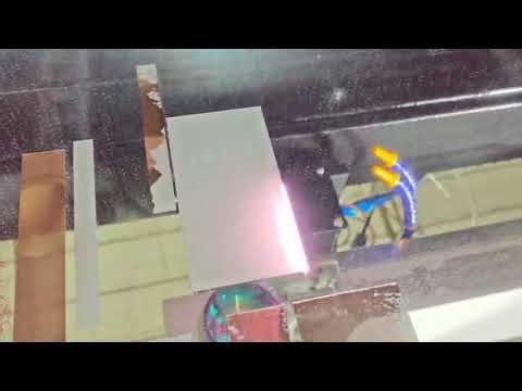 What industries use glass laser sandblasting machines?