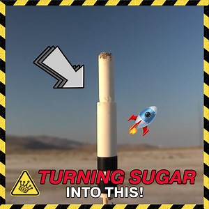 475K views · 1.7K reactions | Upgrading our Sugar Rocket to a TWO Stage  | The King of Random | Facebook