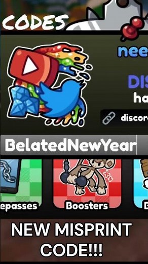 NEW MISPRINT CODE in Doodle World