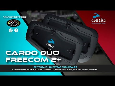 Intercomunicador Cardo Freecom +2 dúo