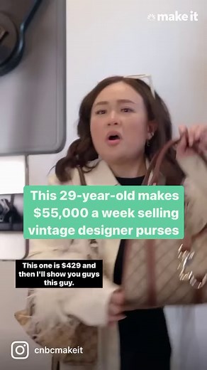 Nica Yusay spent $15,000 to start a side hustle selling vintage designer purses — now it’s a six-figure business. 👜 | CNBC Make It