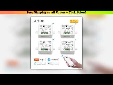 LoraTap Mini DIY Module Wifi Light Switch Wireless APP Remote Control Switch 220V Smart Home