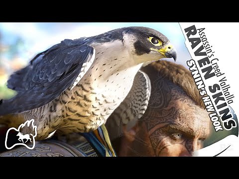 How to Change Raven Skin? Assassin's Creed Valhalla ALL RAVEN Skins Levels 1 to 5