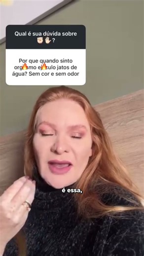 Por que saem “jatos de água” na hora H? 💦
