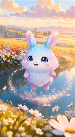🌪 THE WIND TAKES LUMO AWAY! 🌪 #lumo #cute #tiktok #bunny #viral #kidsanimation #shorts #shortvideo