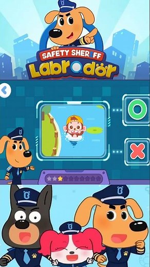 Safety Sheriff Labrador #70 - Is It Safe to Swim and Play in a Pond or River?