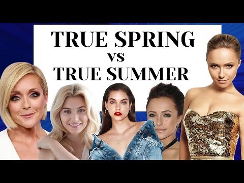 TRUE SPRING VS TRUE SUMMER COLOR PALETTE: DIFFERENCES & SIMILARITIES