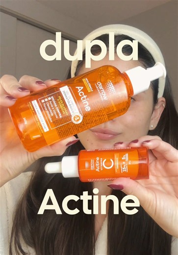 Actine para pele oleosa: Gel de limpeza Vitamina C recomendados