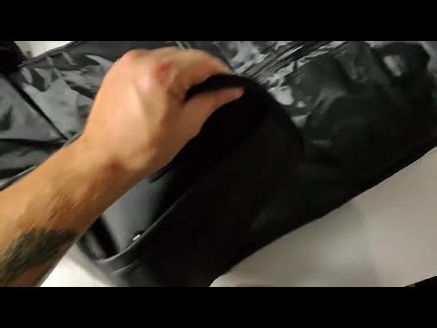 Demo of the Convertible Travel Garment Bag