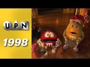 WWOR (UPN) commercials and split-screen credits [December 1, 1998]