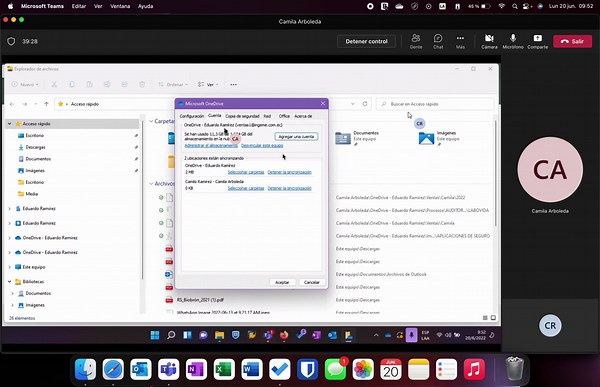 Duplicate OneDrive Tabs. Help! More info in comments.