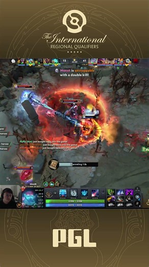 Drow RANGER unleashed — Monet BURIES the entire team #pgl #TI15 #dota #dota2 #дота