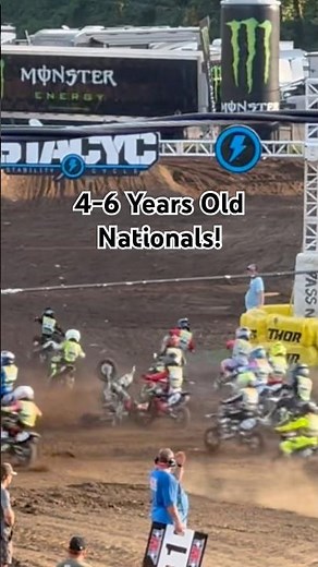 Loretta Lynn’s National Dirtbike 50cc Micro2 Race 4-6 year olds - CRASH!!! #dirtbike #moto #crash