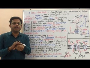 Local Anaesthetics (Part 02) | Mechanism of Action of Local Anaesthetics Agents | Local Anaesthetic