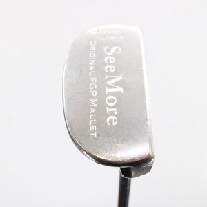 SeeMore Milled SS303 Original FGP Mallet Putter 34 Inches Steel RH C-148386