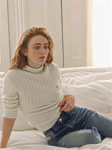 Sadie sink in the new calvin klein ad 😩🛐😫 || #sadiesink #parati #viralvideos #sadiesinkedit #fyp