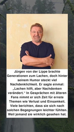 Jürgen von der Lippe – der Humor mit Tiefe