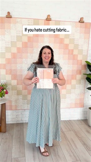 Never cut fabric again with our Pre-Cut Quilt Kits!* We do all the initial cutting for you, so you can go straight to the sewing machine! This saves you hours of time and reduces stress by offering accurately cut pieces (which we guarantee!). Our kits also come with curated fabrics so you don’t need to worry about if the fabrics coordinate or not because we’ve done all the work for you. 👏🏻 Our Pre-Cut Quilt Kits are great for beginner quilters who are nervous about picking out and cutting fabr