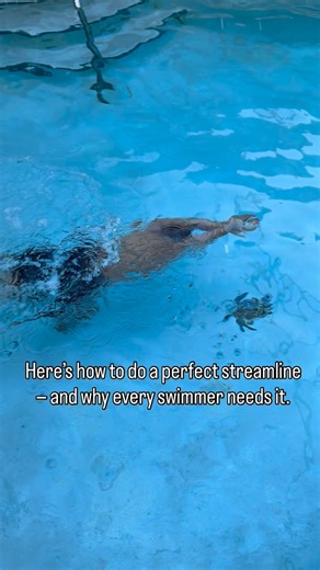 A strong streamline is the foundation of fast swimming. To do it correctly: • Squeeze your arms tight behind your ears • Stack one hand on top of the other • Lock in your core and keep your body long • Push off with power and stay tight until your first stroke Why it matters: A good streamline reduces drag, increases speed, and makes every push-off more efficient. Master this skill and you’ll instantly look smoother and swim faster. 🏊🏼‍♂️ Swim Like a Pro — All Pro Training Academy #SwimmingTip
