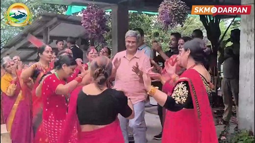 5.3K views · 167 reactions | Hon’ble Area MLA Shri Loknath Sharma attended and celebrated the Teej programme organised at Thangsing Ward under Bermiok Berthang GPU. The event was observed in a blissful and devotional atmosphere with active participation from the local community, especially women, who marked the occasion with traditional songs, dances and rituals. | SKM Darpan | Facebook