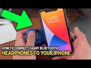 How To Connect Tagry Bluetooth Headphones To Your iPhone: EASY Guide!
