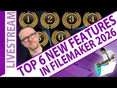 Top 6 New Features in FileMaker with HOnza (& Vince)