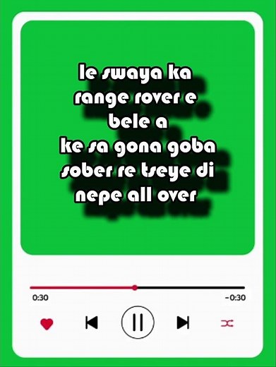 Lerato le fedile Shebe's verse😭🤯❤️ #lyricvideo#lekompo #southafrica #football #life #music
