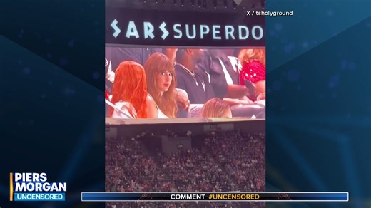 22K views · 278 reactions | "Come on, they went on a double date TWO DAYS before the Super Bowl!" Were you surprised to see Taylor Swift getting booed, while President Trump got cheers at the event? | Piers Morgan Uncensored | Facebook