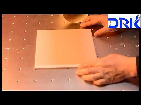 fiber laser marking machine on Ceramic tiles