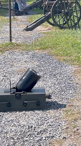Mortar demo at the recruit skirmish | 48th Virginia Infantry
