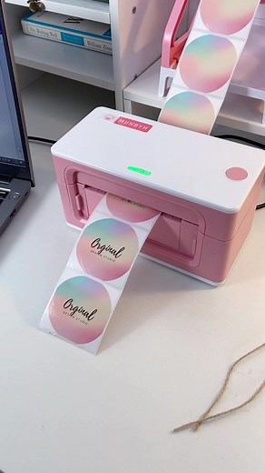 MUNBYN Printer for Brand Logo Tag Printing