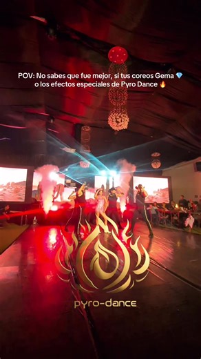 Esque como decides entre dos Joyas ✨ que además hacen un fabuloso equipo. @Gema Evolution 💎 Pyro Dance = EVENTO ESPECTACULAR 🔥😮‍💨 #pyrodance #gemaevolution #quinceañera #efectosespeciales #xvaños