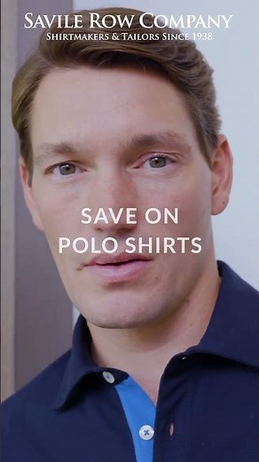 Any 3 Short Sleeve Polo Shirts £90 | Savile Row Company