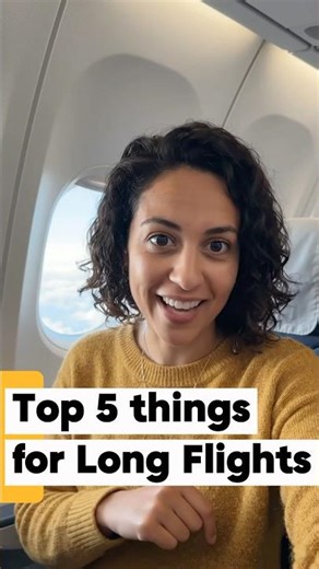 TOP 5 Essentials for long flights #digitalnomad #airport #international #travel #money #taxday