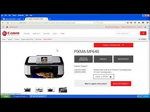 Canon MP640 Printer,Driver Download