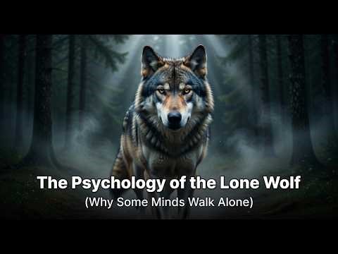 The Psychology of the Lone Wolf (Why Some Minds Walk Alone)