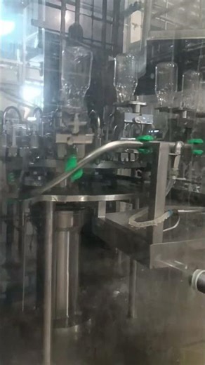 Automatic Bottle Filling Line | Milk Rinsing, Filling & Capping Process
