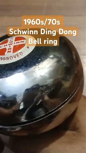 Vintage 1960/70s Schwinn Ding Dong Bell ring