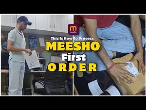 How to Pack & Deliver Your First Meesho Order | Step-by-Step Guide 📦🚚 | Vlog 1
