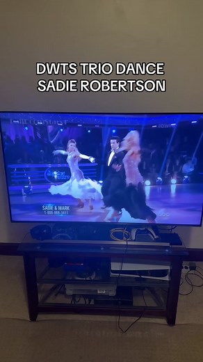 Sadie Robertson DWTS Trio Dance with Mark Ballas and Emma Slater